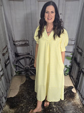 Load image into Gallery viewer, Southern Belle Gingham Dress
