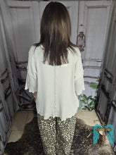 Load image into Gallery viewer, Mineral Washed Short Sleeve Top-Oatmeal
