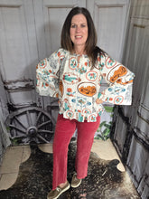 Load image into Gallery viewer, Western Peasant Blouse
