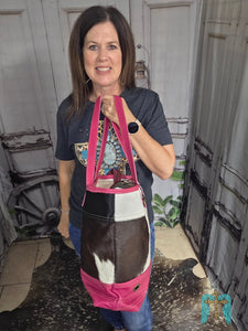 Leatherstone Trail Leather & Hairon Bag