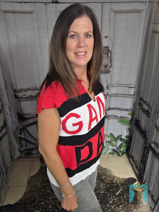 Gameday Sleeveless Knit Top