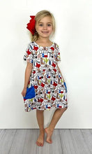 Load image into Gallery viewer, Texas Print Girls Dress
