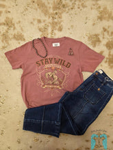 Load image into Gallery viewer, Stay Wild Cowboys Tee - Jeans Jewels and Jesus Boutique
