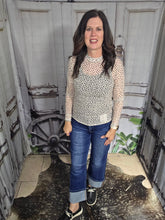 Load image into Gallery viewer, Tiny Star Mesh Top - Jeans Jewels and Jesus Boutique
