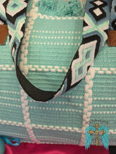 Load image into Gallery viewer, Tweed Tote-Mint - Jeans Jewels and Jesus Boutique
