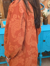 Load image into Gallery viewer, Umgee Desert Bloom Terracotta Blouse - Jeans Jewels and Jesus Boutique
