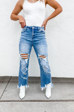 Load image into Gallery viewer, Urban Distressed Crop Jean - Jeans Jewels and Jesus Boutique
