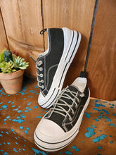 Load image into Gallery viewer, Very G Aman Black Sneakers - Jeans Jewels and Jesus Boutique
