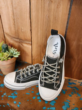 Load image into Gallery viewer, Very G Aman Black Sneakers - Jeans Jewels and Jesus Boutique
