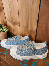 Load image into Gallery viewer, Very G Aman Leopard Denim Sneakers - Jeans Jewels and Jesus Boutique
