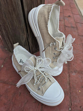 Load image into Gallery viewer, Very G Aman Pearls Natural Sneaker - Jeans Jewels and Jesus Boutique
