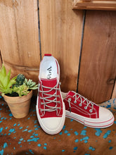 Load image into Gallery viewer, Very G Aman Red Sneakers - Jeans Jewels and Jesus Boutique
