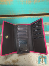 Load image into Gallery viewer, Vista Sonora Wallet In Magenta - Jeans Jewels and Jesus Boutique
