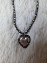 Load image into Gallery viewer, Western Bubble Heart Necklace - Jeans Jewels and Jesus Boutique
