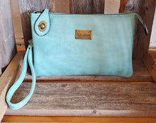 Load image into Gallery viewer, Ella Crossbody/Wristlet - Turquoise

