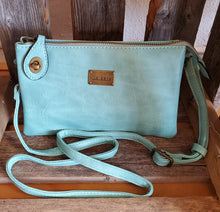 Load image into Gallery viewer, Ella Crossbody/Wristlet - Turquoise

