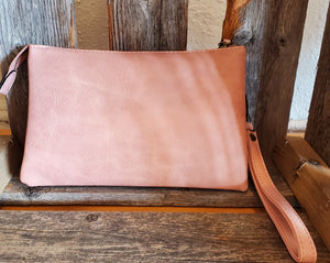 Ella Crossbody/Wristlet - Rose