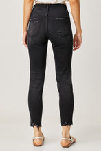 Load image into Gallery viewer, Risen Black Tapered Mid-Rise Jean
