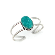 Load image into Gallery viewer, Amazonite Cuff Bracelet
