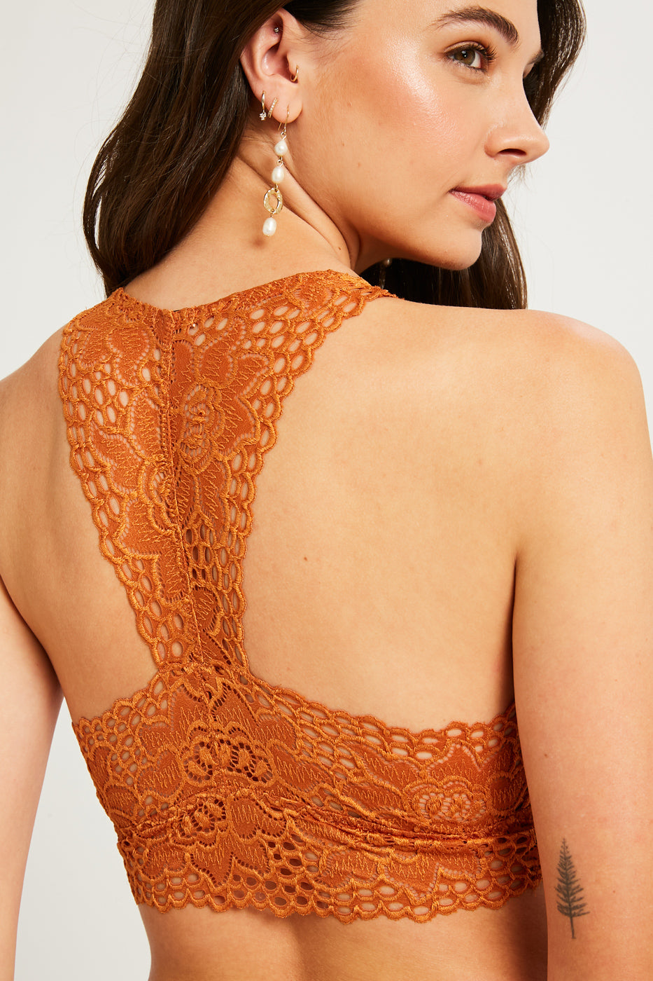 Lace Halter Bralette
