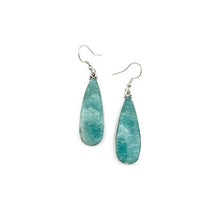 Load image into Gallery viewer, Kashi Semiprecious Stone Earrings - Amazonite
