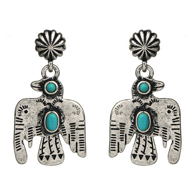 Thunderbird Stone Post Earrings