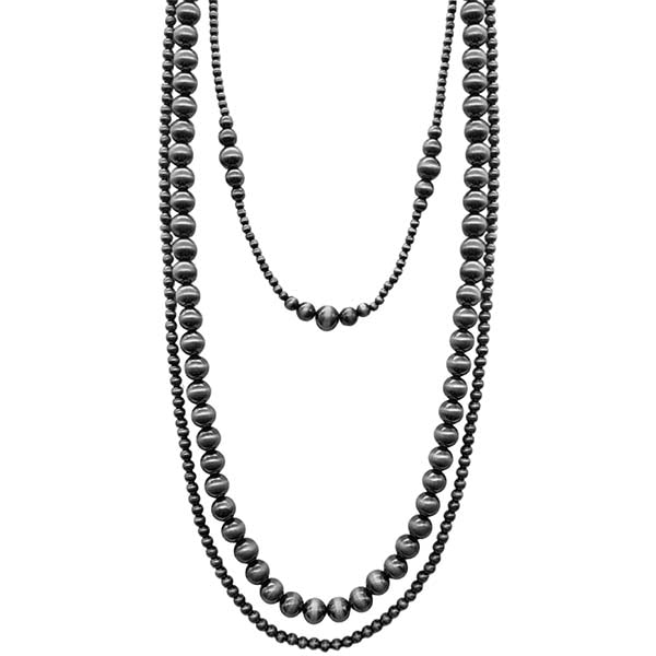 Layered Najo Pearl Necklace