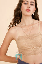 Load image into Gallery viewer, Removable Shoulder Strap &amp; Pad Lace Tube Bralette - 2 Colors - Jeans Jewels and Jesus Boutique
