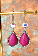 Load image into Gallery viewer, Crystal Springs Teardrop Earrings - 4 Colors
