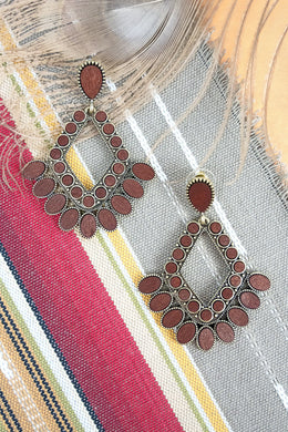 Dark Brown Sugar Creek Earrings